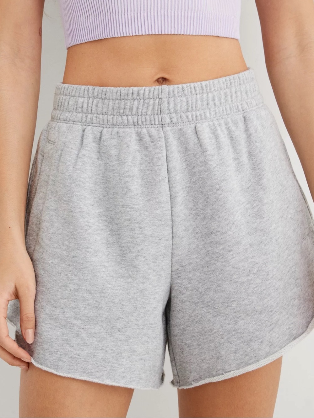 Aerie Fleece-Of-Mind High Waisted Short